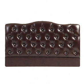 Панель декоративная для детской кроватки Лель БИ 555 Магнолия, кожа махагон (Лель, LIEL-БИ 555_кожа махагон)